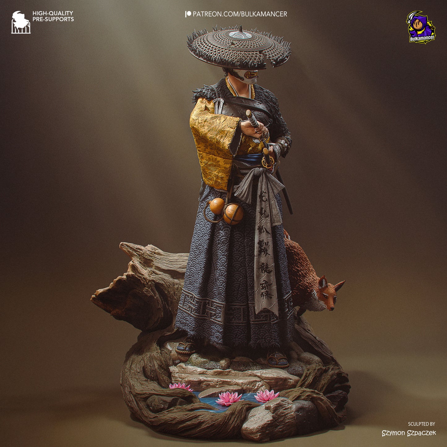 Atsu (Ghost Of Yotei) Statue