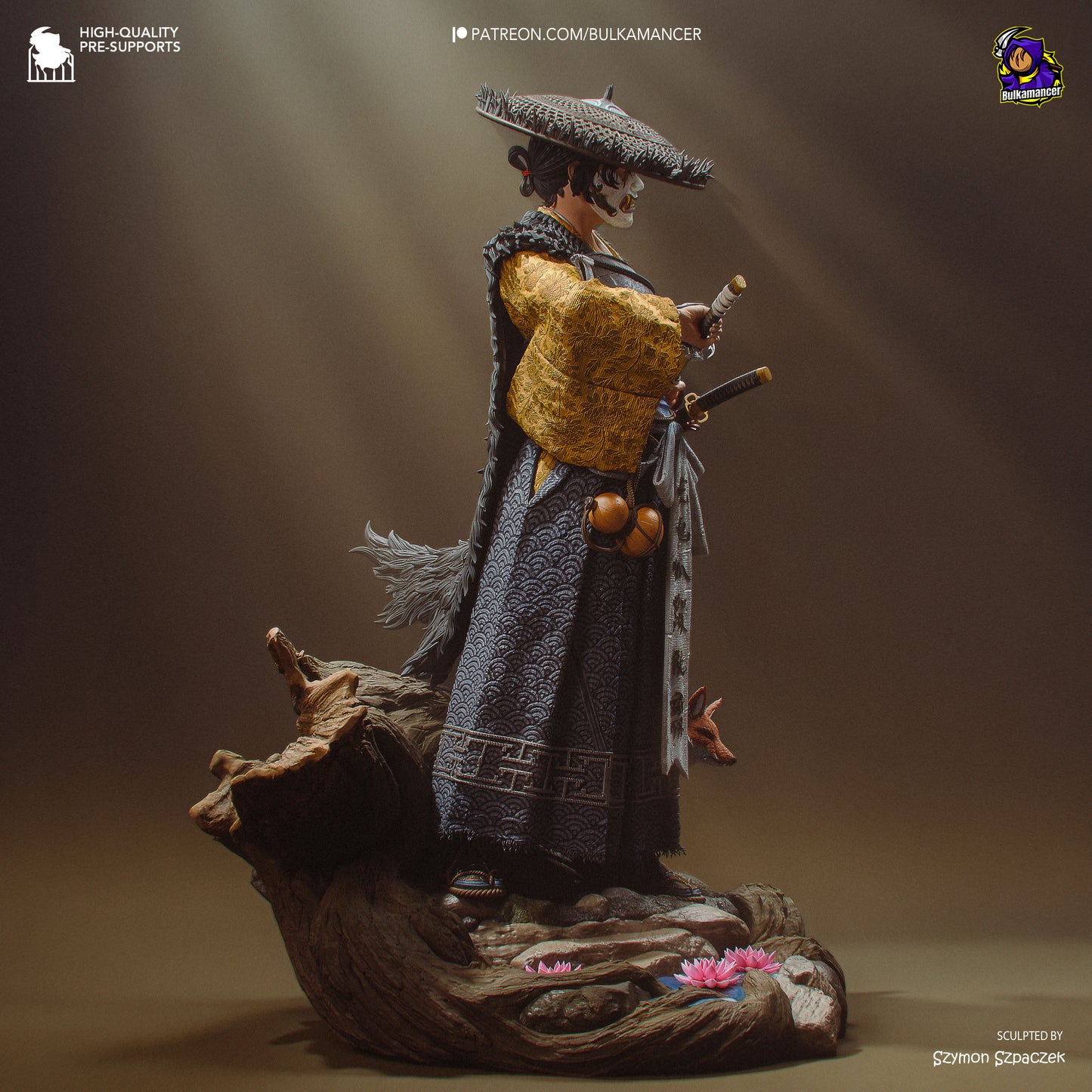 Atsu (Ghost Of Yotei) Statue