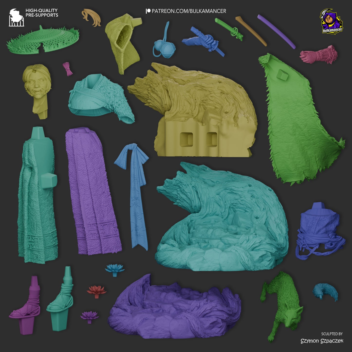 Atsu (Ghost Of Yotei) Statue