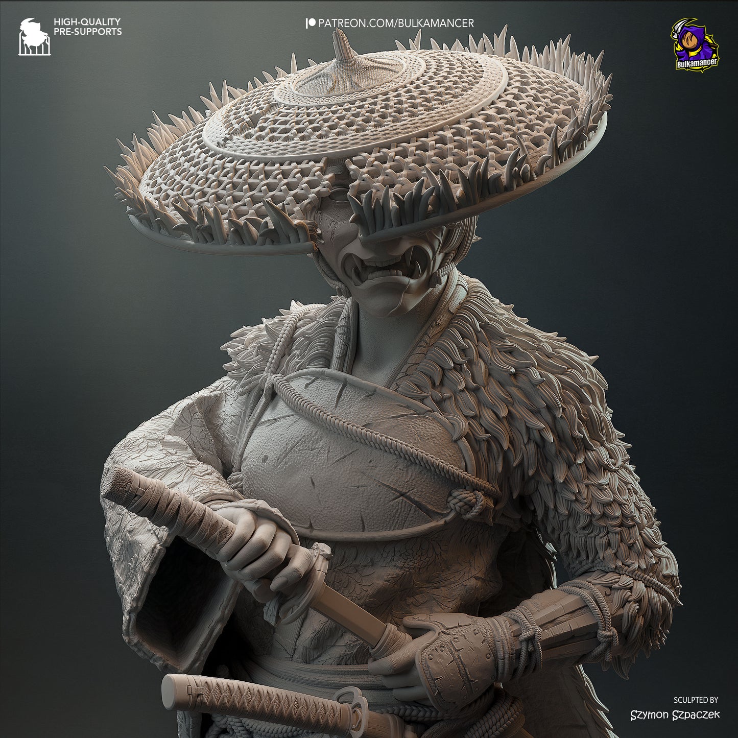 Atsu (Ghost Of Yotei) Statue