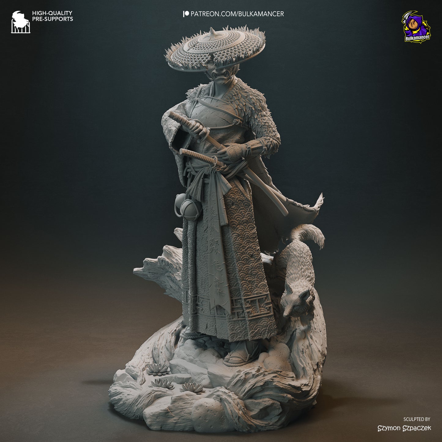 Atsu (Ghost Of Yotei) Statue