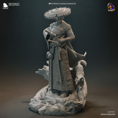 Atsu (Ghost Of Yotei) Statue