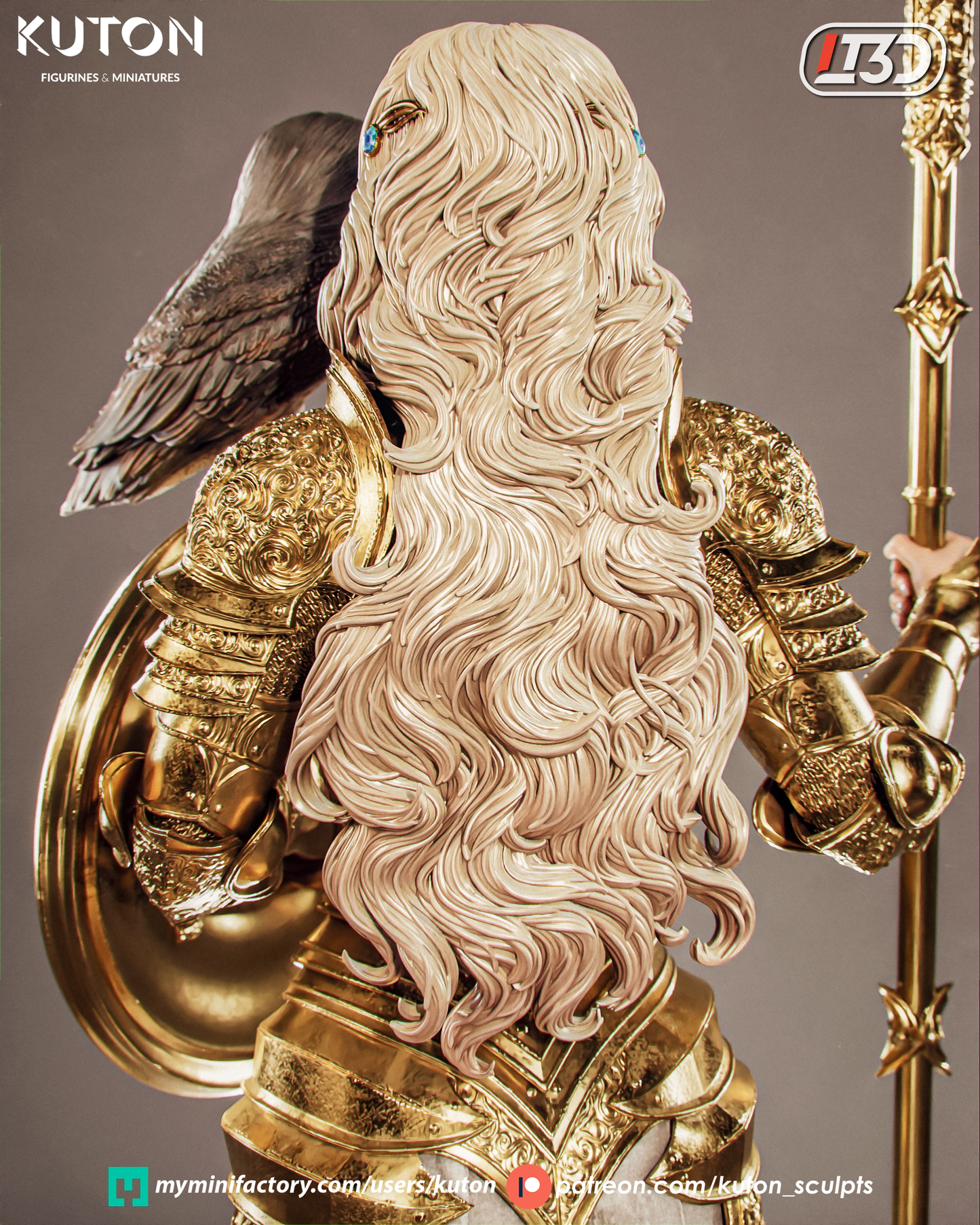 Aurelia Statue 3D-Printed Kit
