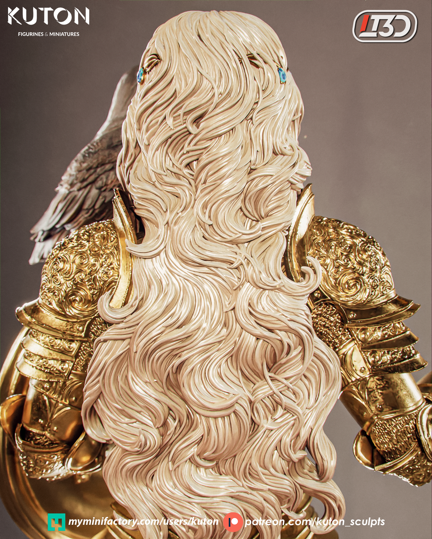 Aurelia Statue 3D-Printed Kit