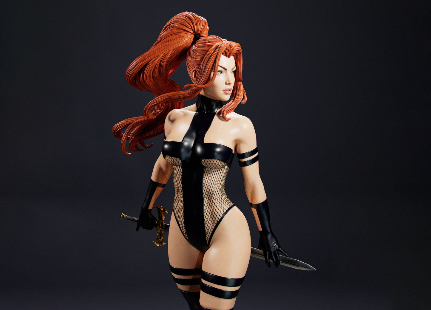 Avengelyne Statue 3D-Printed Kit
