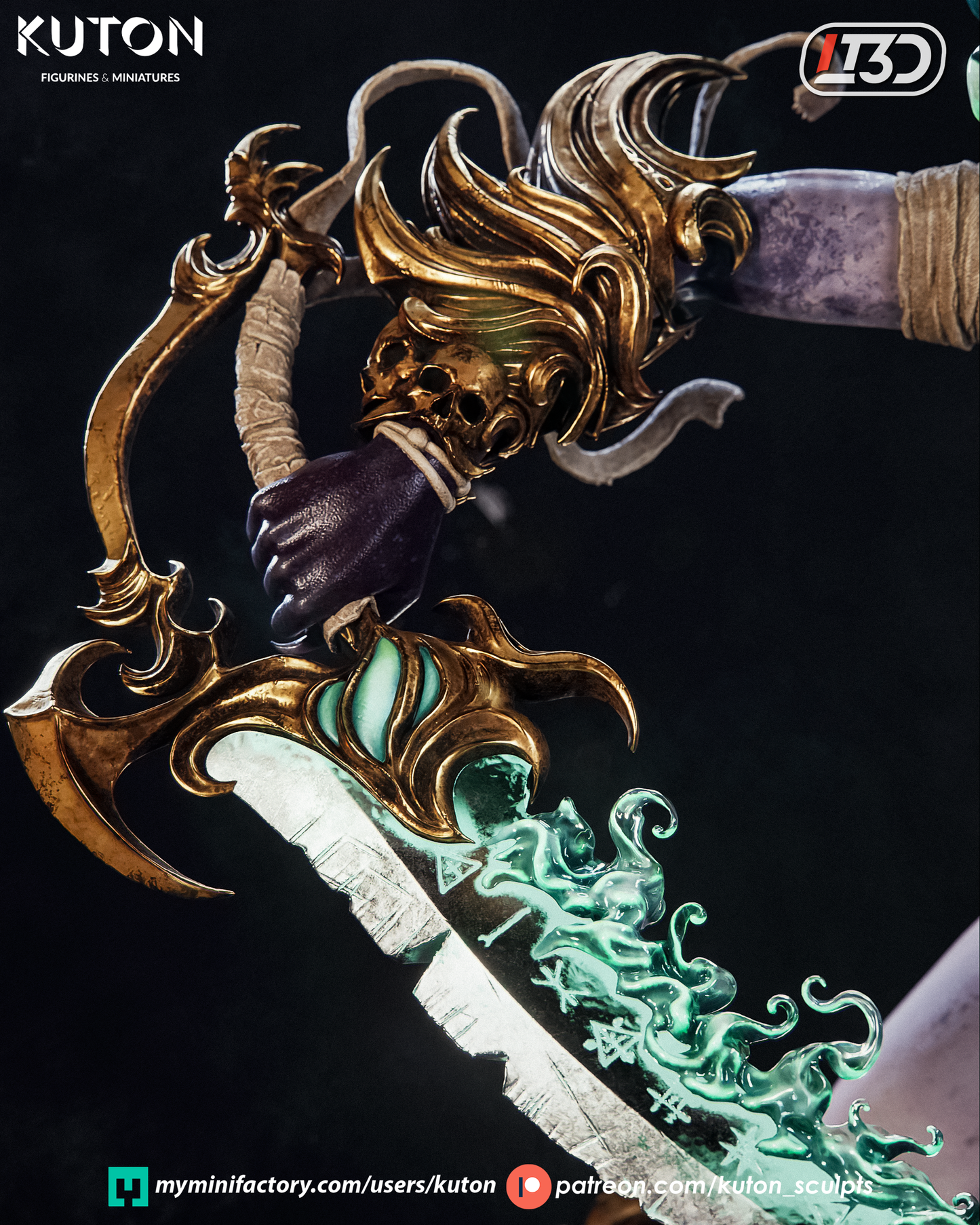 Azuri Statue 3D-Printed Kit