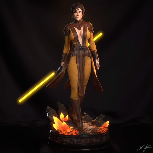Bastila Shan Statue 3D-Printed Kit