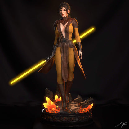 Bastila Shan Statue 3D-Printed Kit