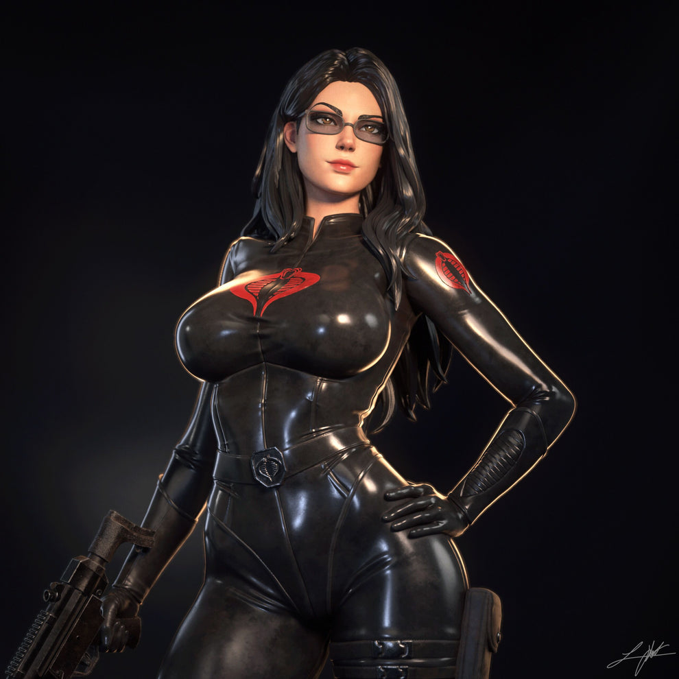 Baroness Statue 3D-Printed Kit – KAPIKOPRINTED