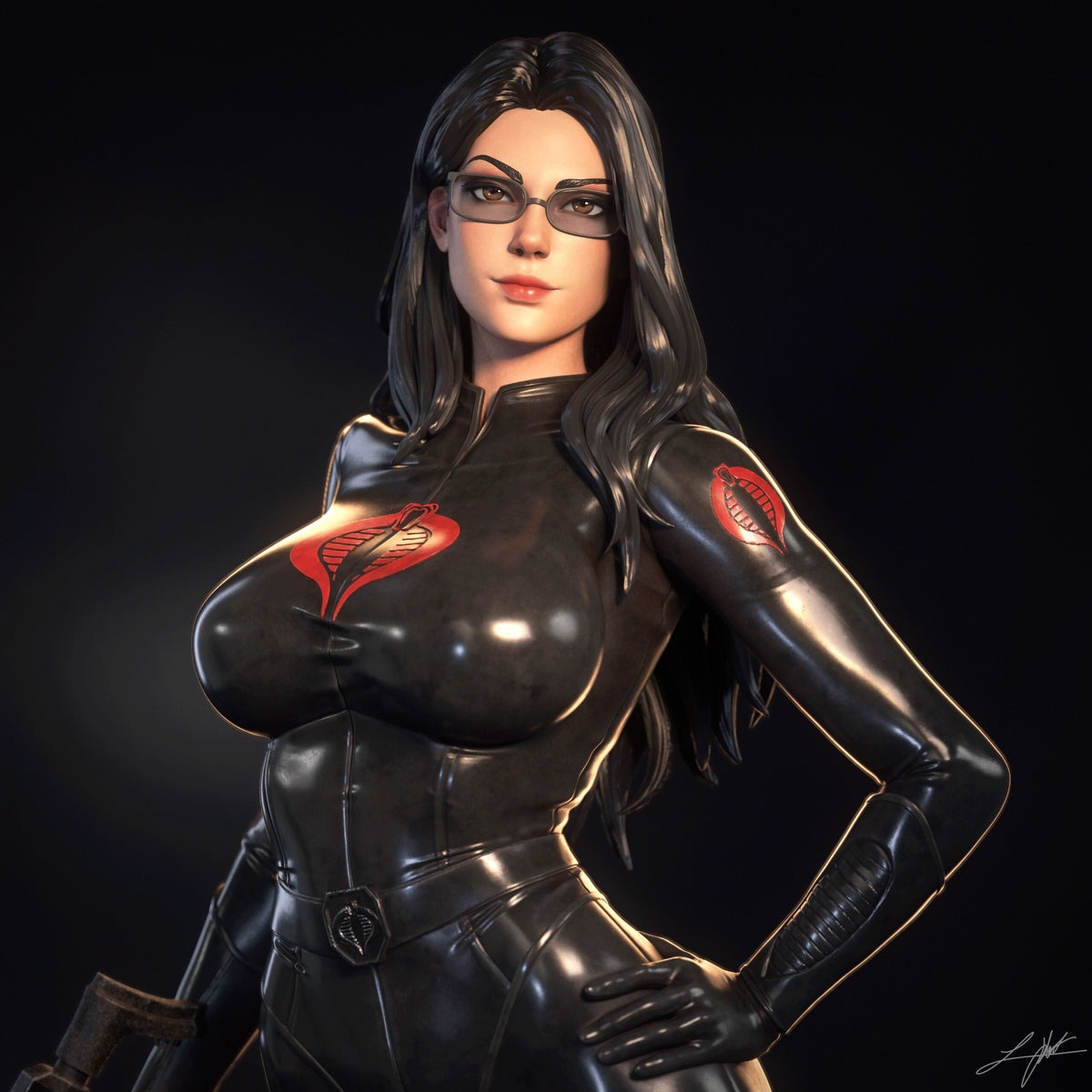 Baroness Statue 3D-Printed Kit – KAPIKOPRINTED