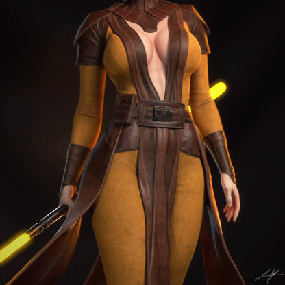Bastila Shan Statue 3D-Printed Kit