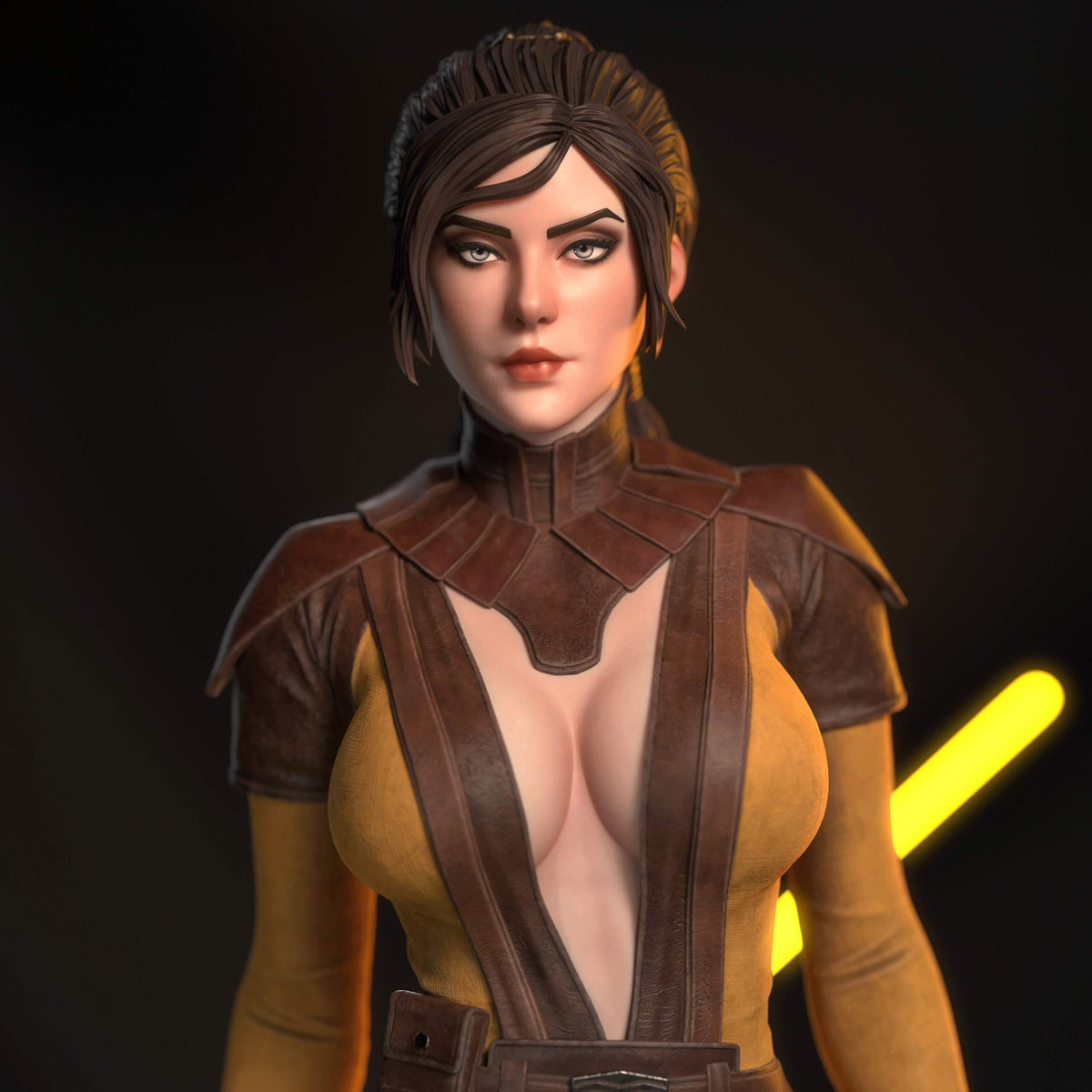 Bastila Shan Statue 3D-Printed Kit