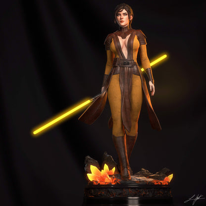 Bastila Shan Statue 3D-Printed Kit