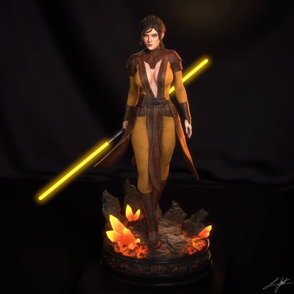 Bastila Shan Statue 3D-Printed Kit