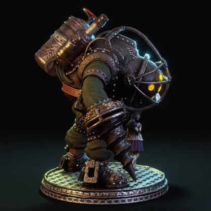 Big Daddy Statue 3D-Printed Kit
