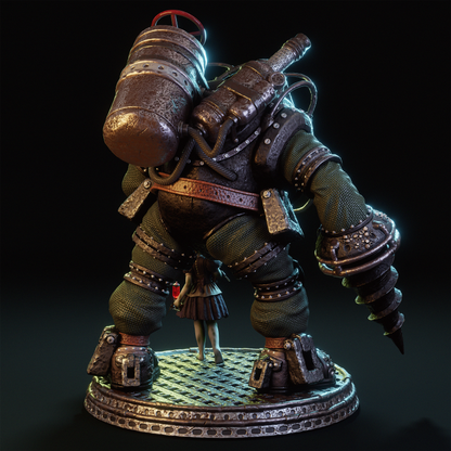 Big Daddy Statue 3D-Printed Kit