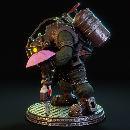 Big Daddy Statue 3D-Printed Kit