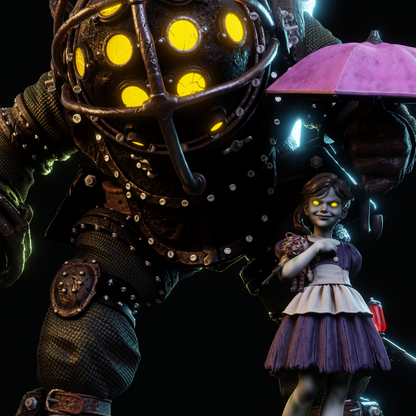 Big Daddy Statue 3D-Printed Kit