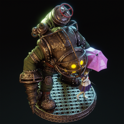 Big Daddy Statue 3D-Printed Kit