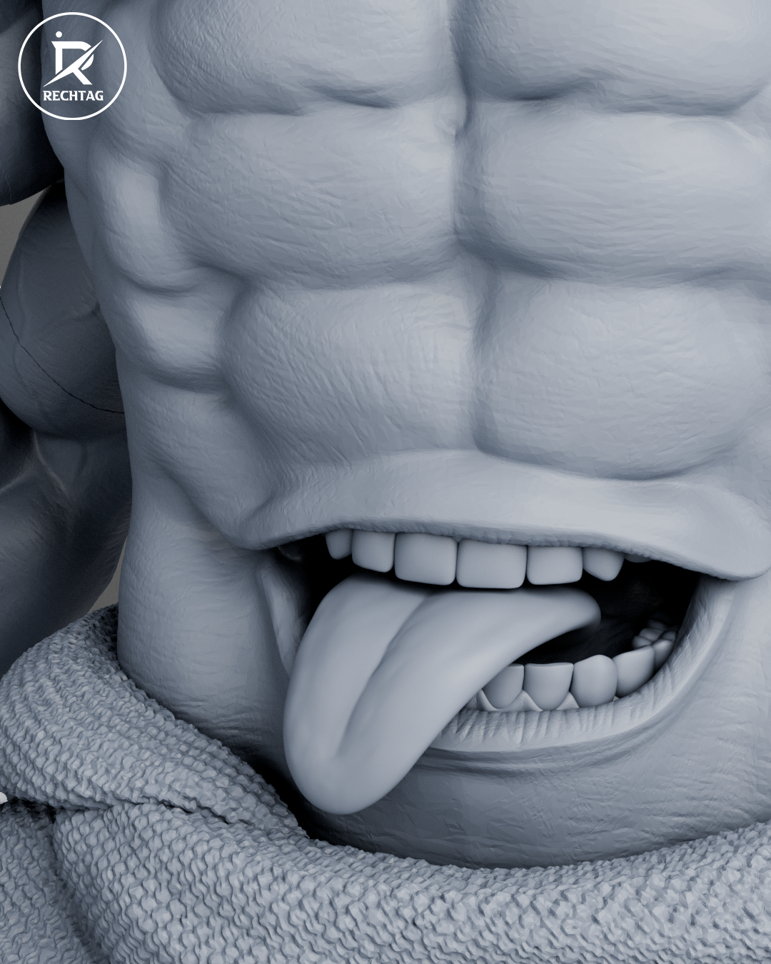 Ryomen Sukuna Statue 3D-Printed Kit