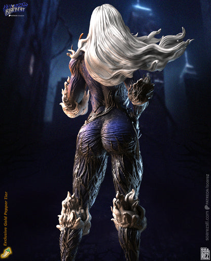 Black Cat Venomized Statue