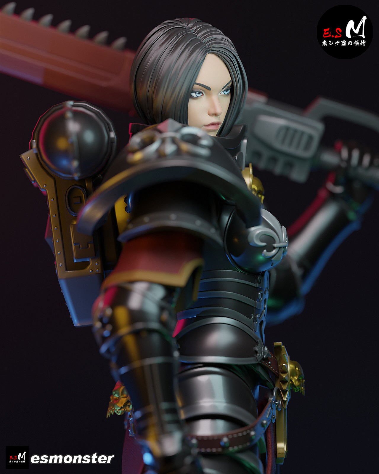Battle Sister Statue