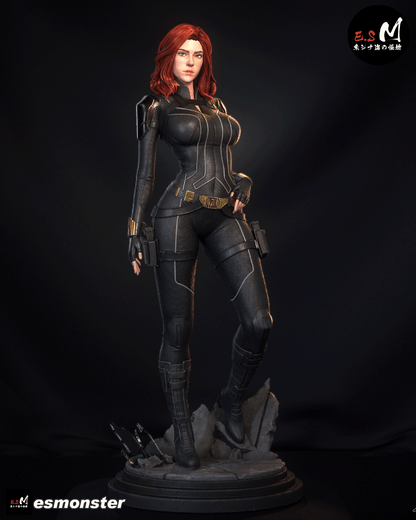 Black Widow Statue