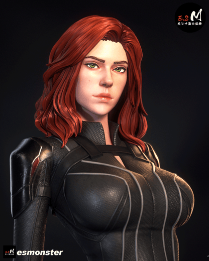 Black Widow Statue