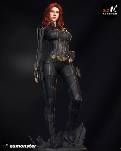 Black Widow Statue