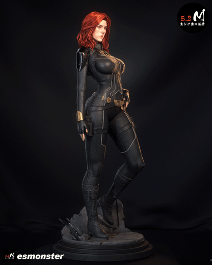 Black Widow Statue