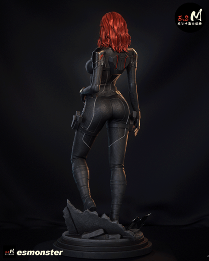 Black Widow Statue