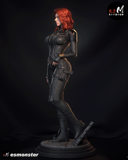Black Widow Statue
