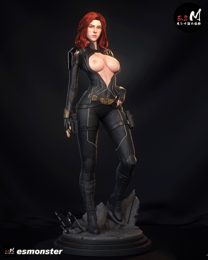 Black Widow Statue