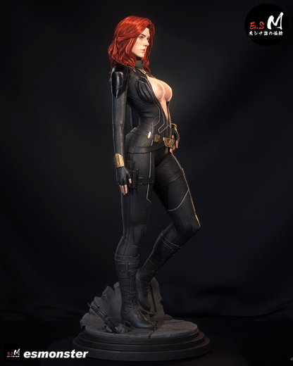 Black Widow Statue