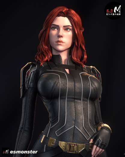 Black Widow Statue
