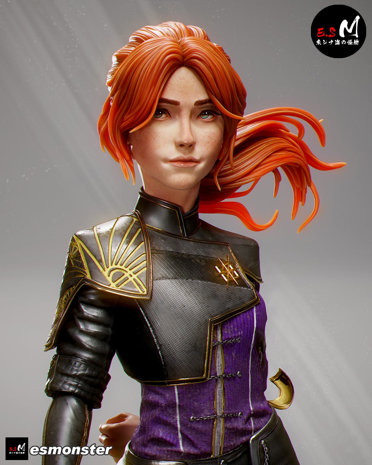 Maelle Statue 3D-Printed Kit
