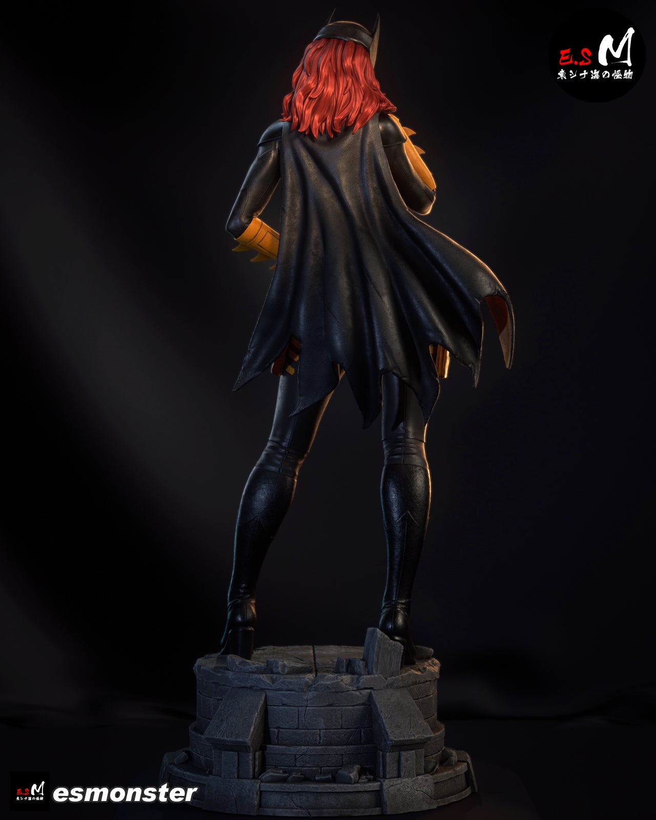 Batgirl Statue 3D-Printed Kit