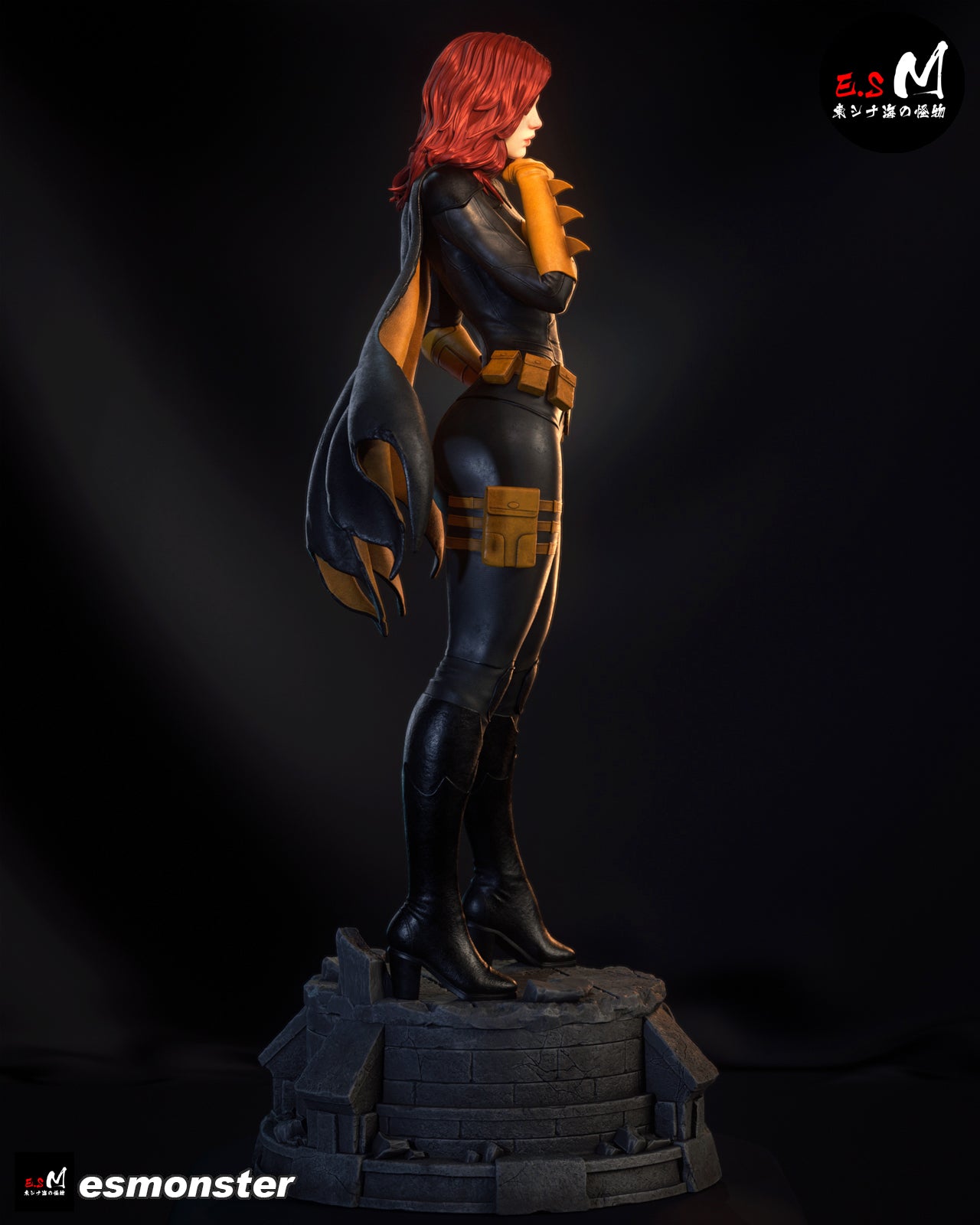 Batgirl Statue 3D-Printed Kit