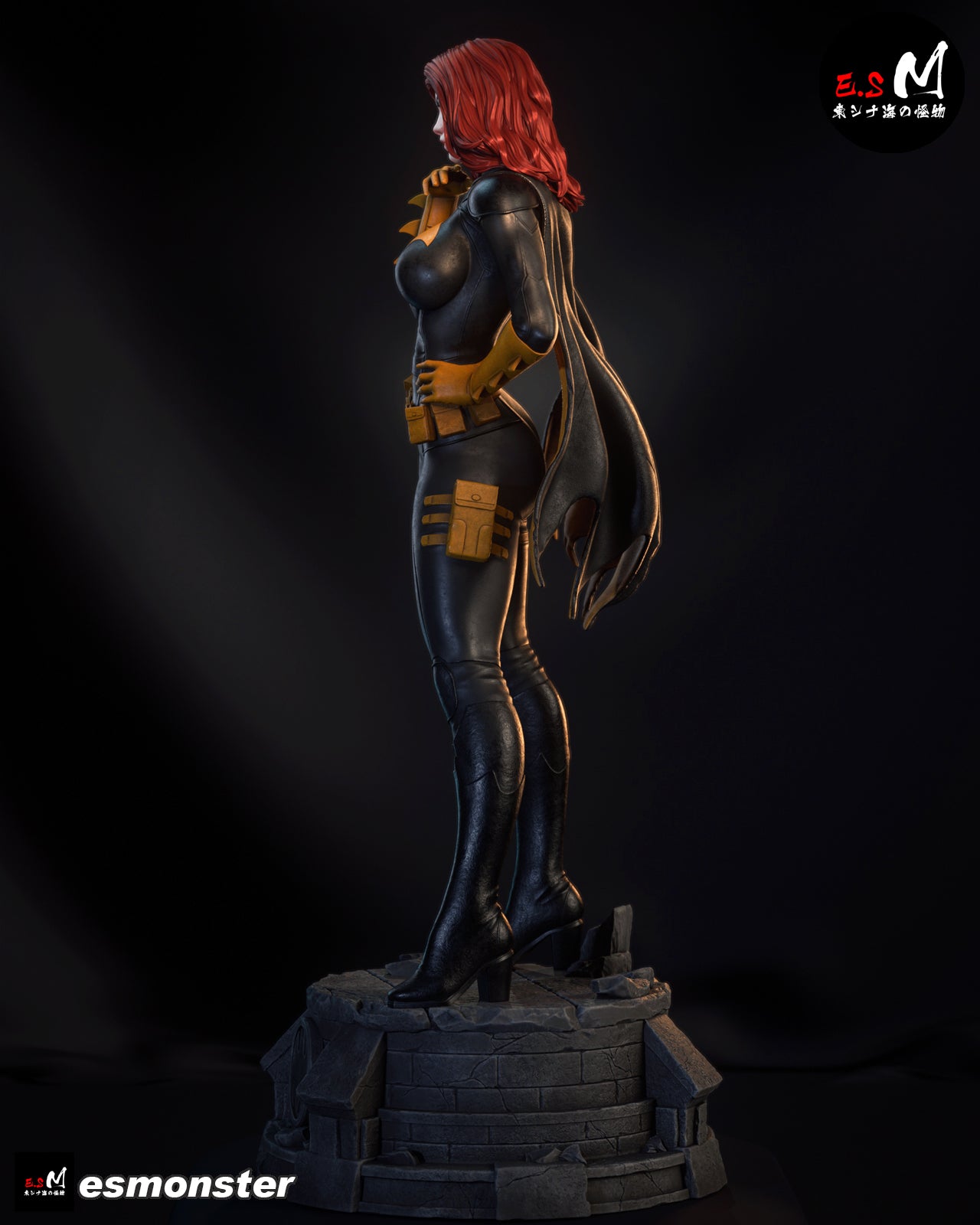 Batgirl Statue 3D-Printed Kit