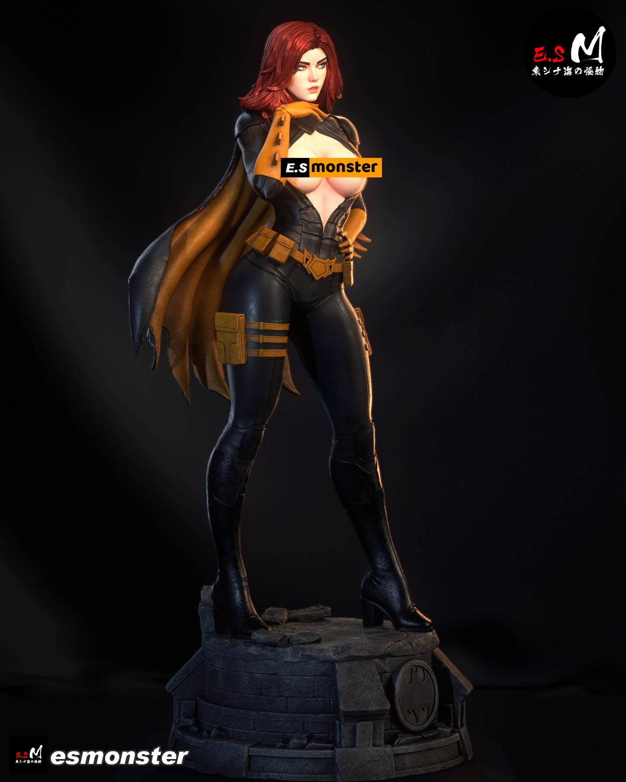 Batgirl Statue 3D-Printed Kit