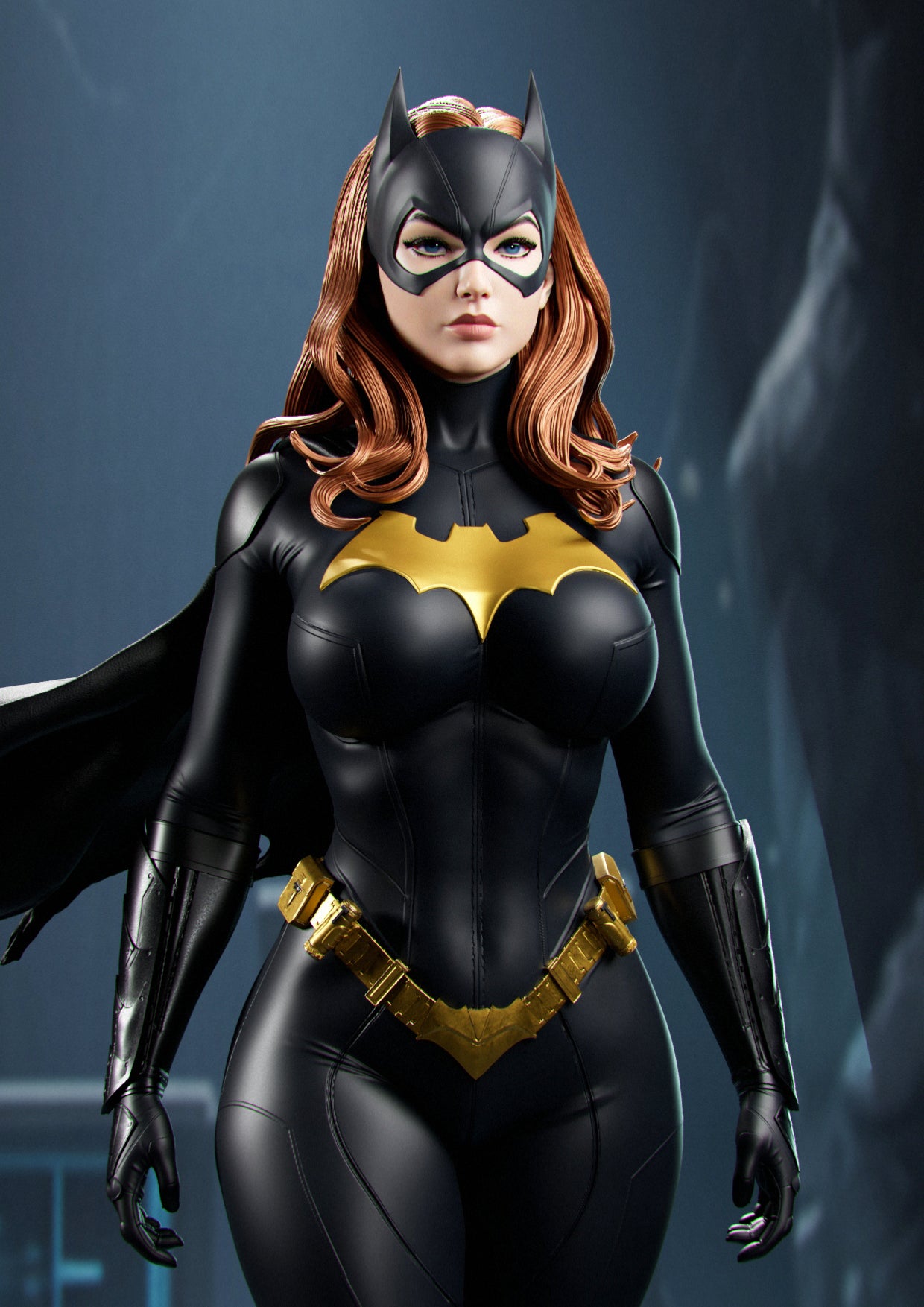 Batgirl Statue 3D-Printed Kit