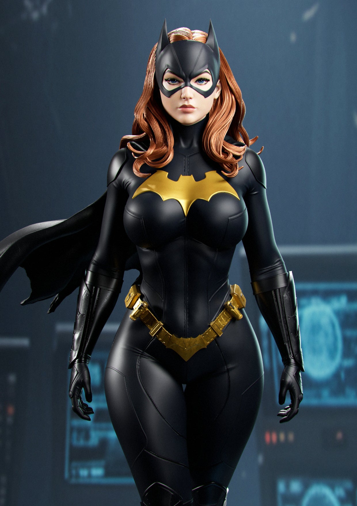 Batgirl Statue 3D-Printed Kit