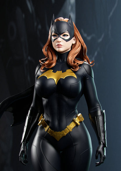 Batgirl Statue 3D-Printed Kit