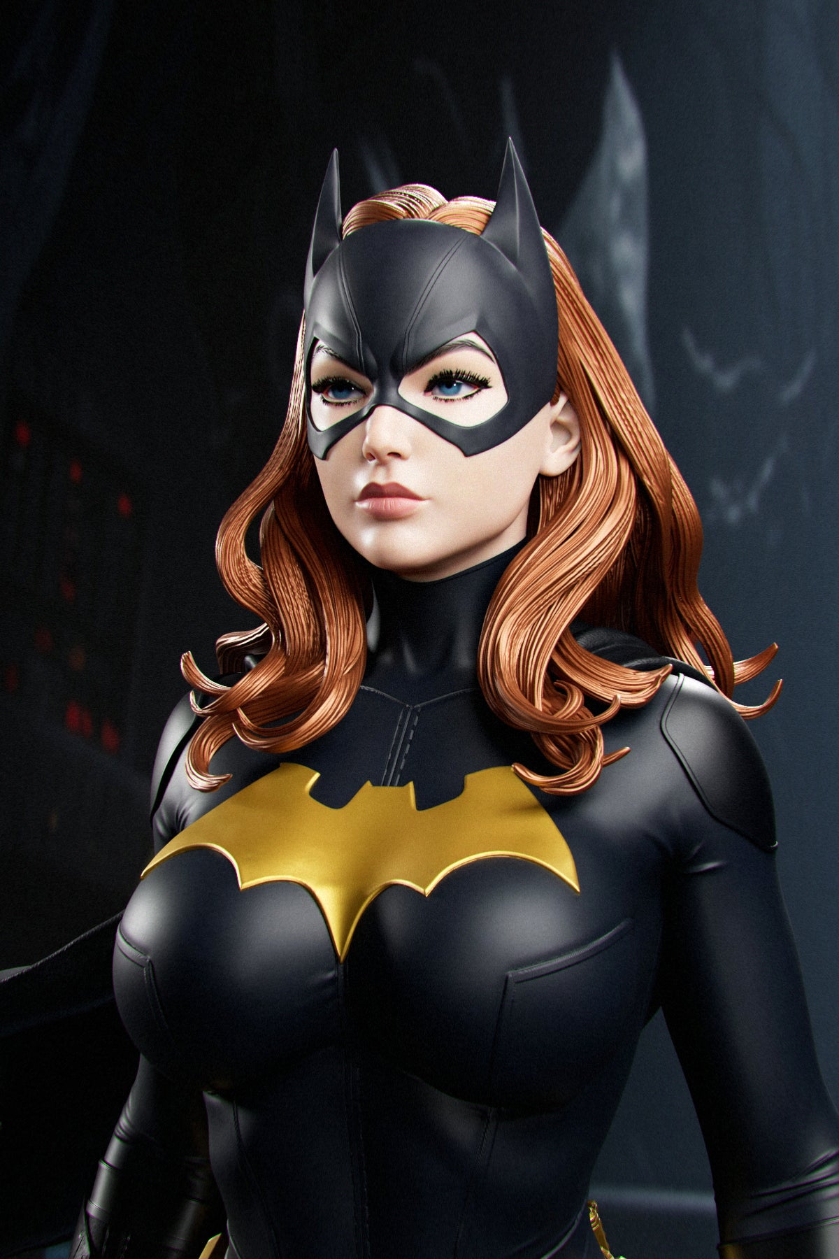 Batgirl Statue 3D-Printed Kit