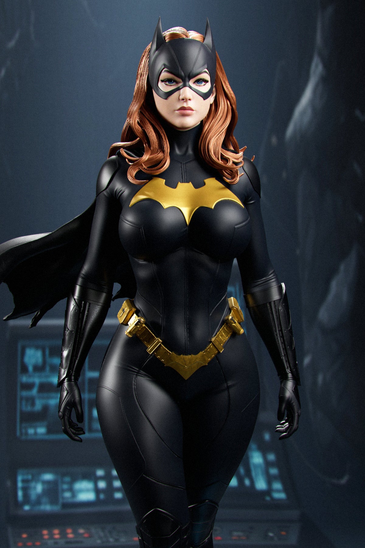 Batgirl Statue 3D-Printed Kit