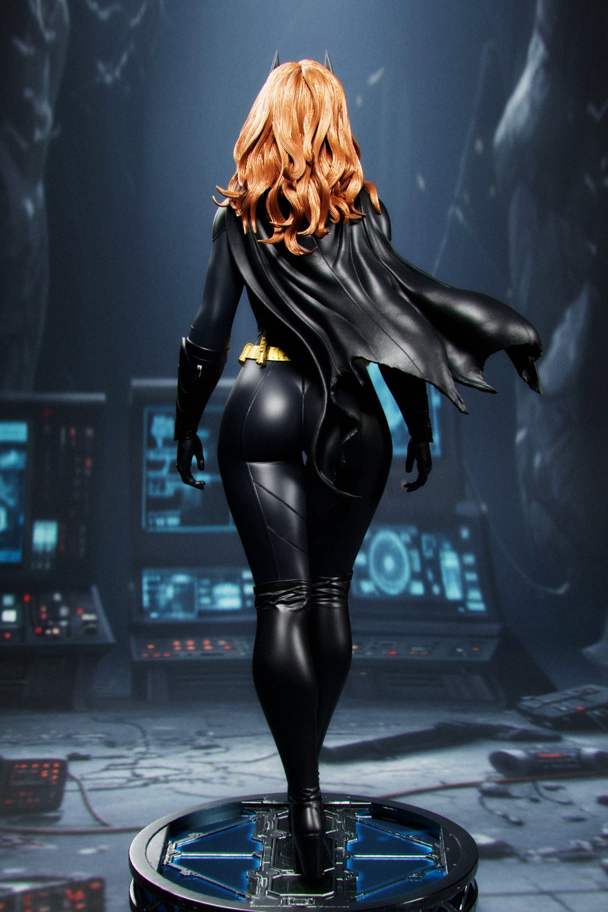 Batgirl Statue 3D-Printed Kit
