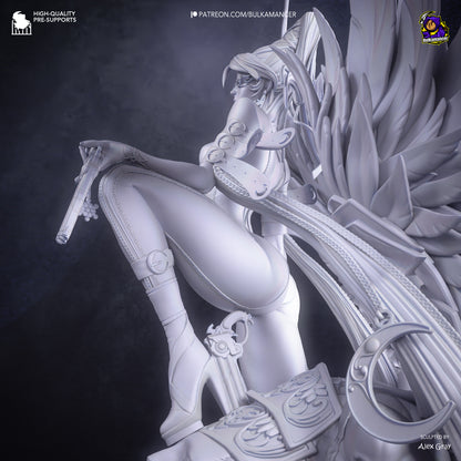 Bayonetta Statue