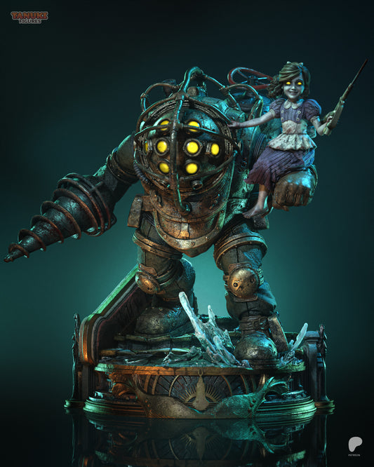 Big Daddy Statue 3D-Printed Kit