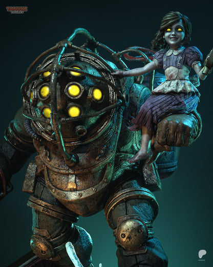 Big Daddy Statue 3D-Printed Kit