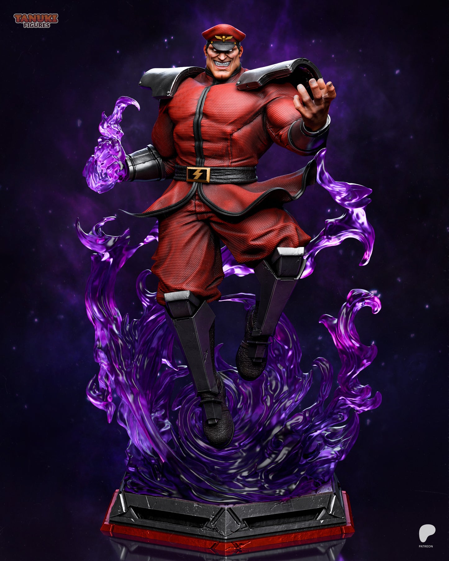M. Bison - Street Fighter Statue